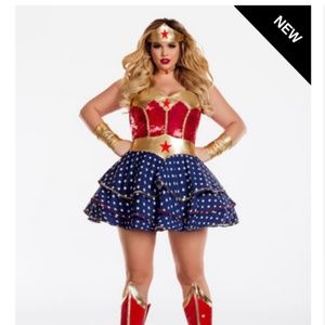 Plus size Wonder Woman  Costume